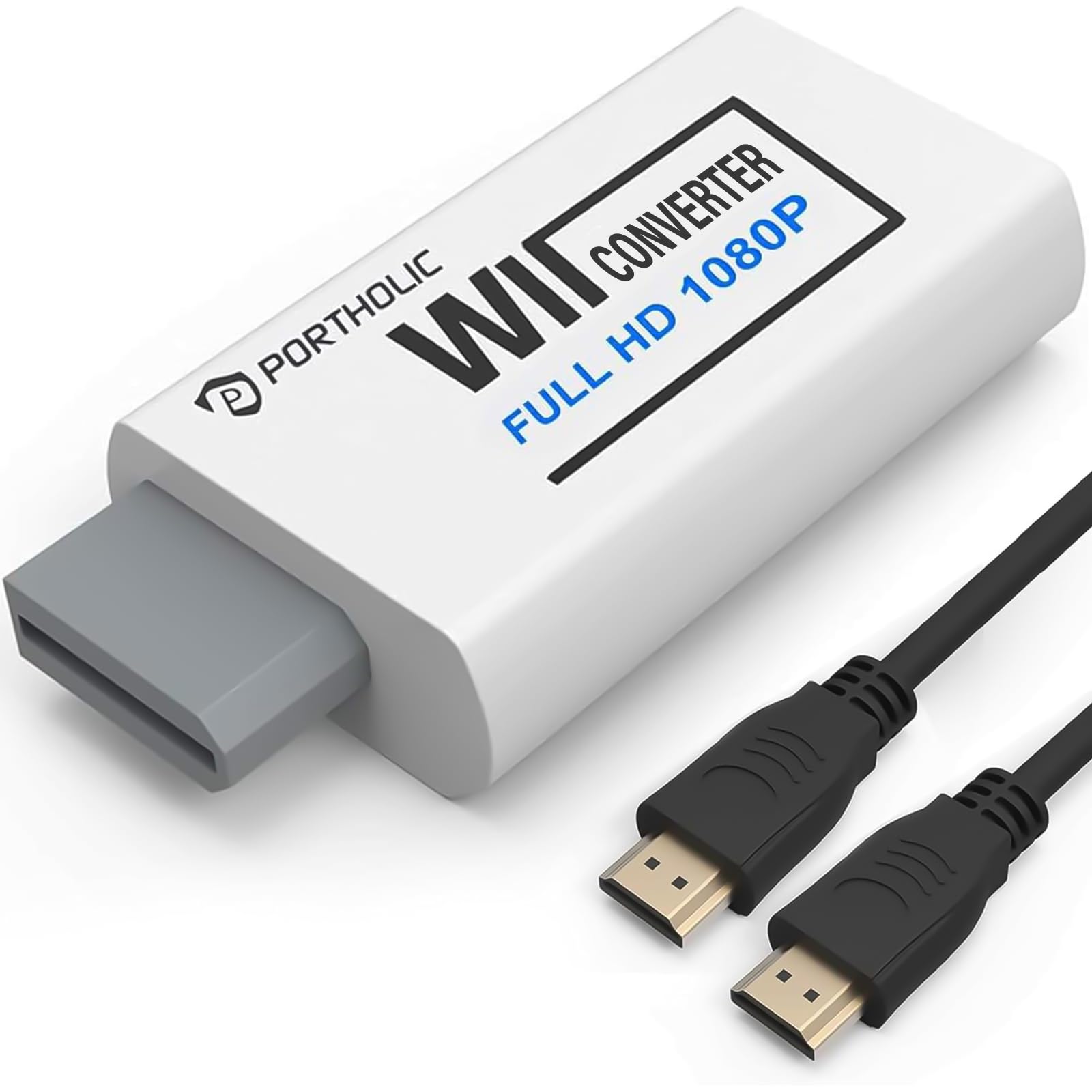 Wii to HDMI Converter 1080P for Full HD Device (Wii)