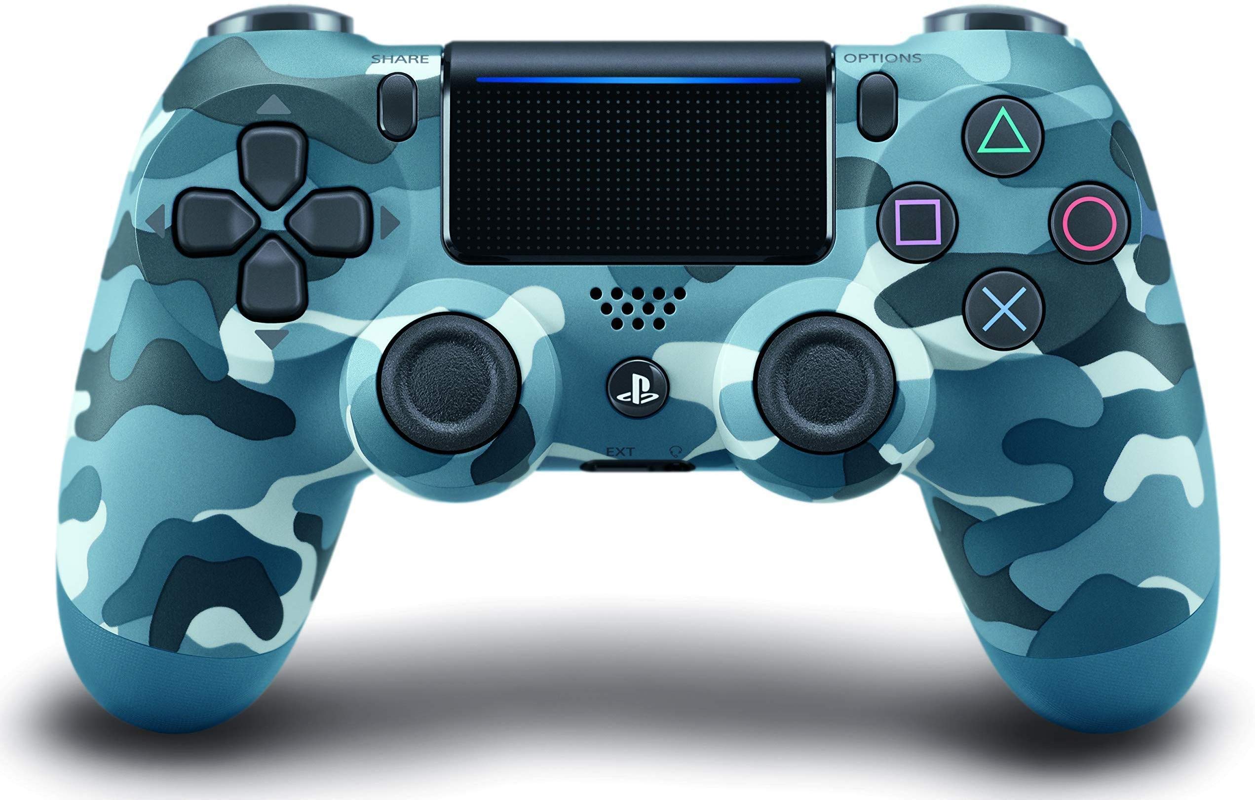 PlayStation 4 Dualshock 4 Blue Camo Controller (PlayStation 4)
