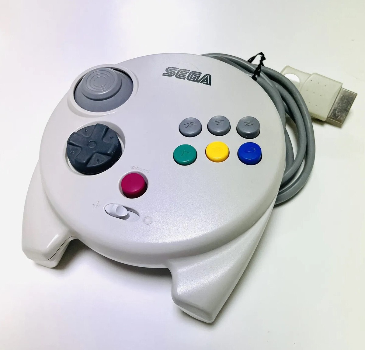 Sega Saturn 3D Controller White (JP Sega Saturn)