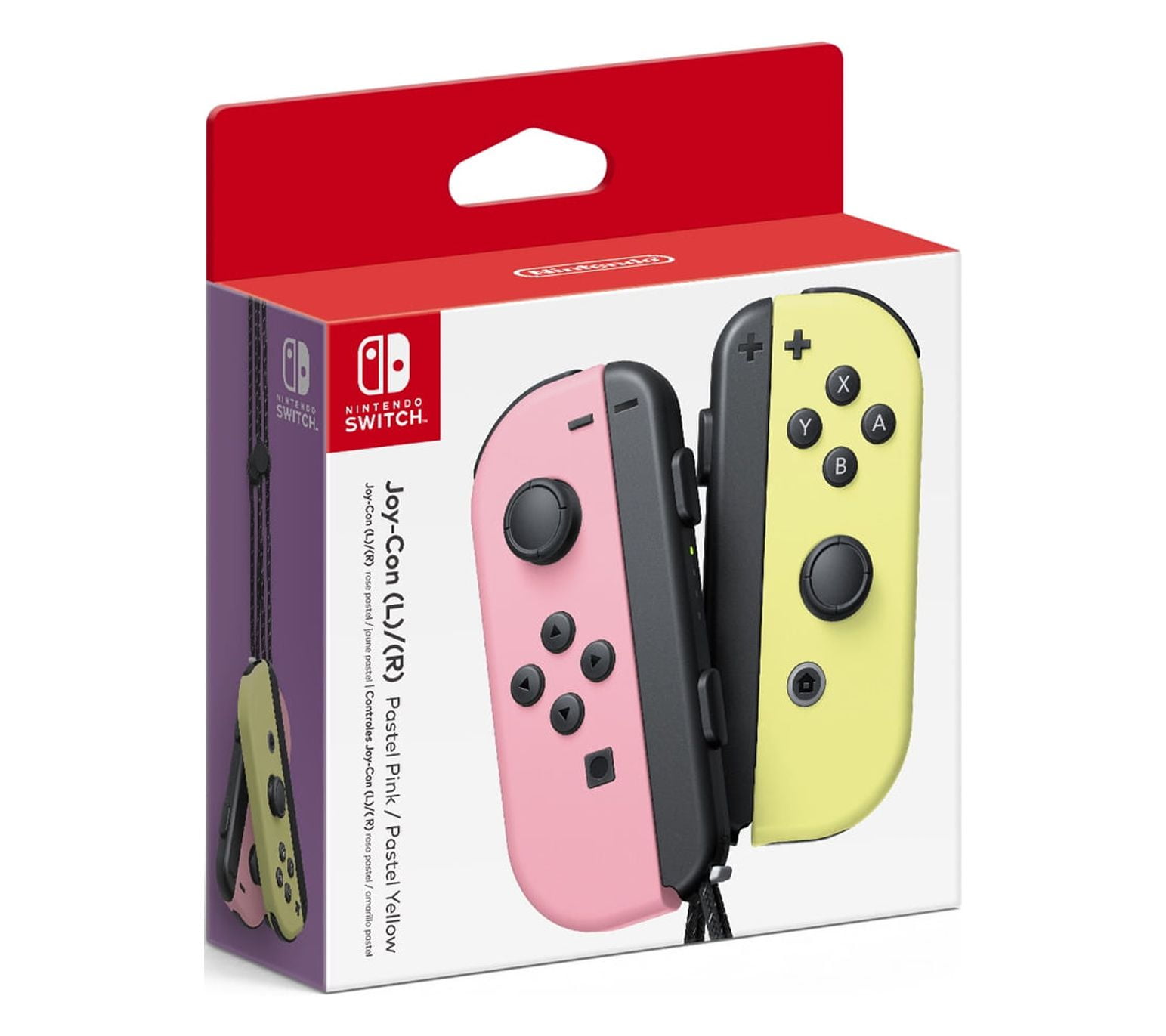 Joy-Con Pastel Pink & Pastel Yellow (Nintendo Switch)