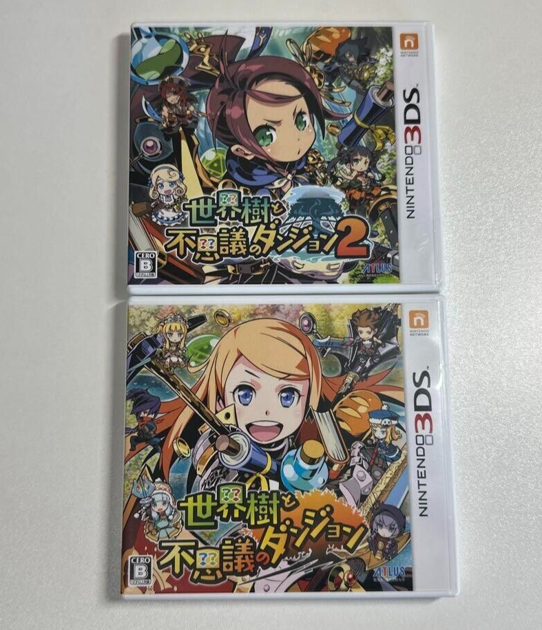 Etrian Mystery Dungeon (JP Nintendo 3DS)