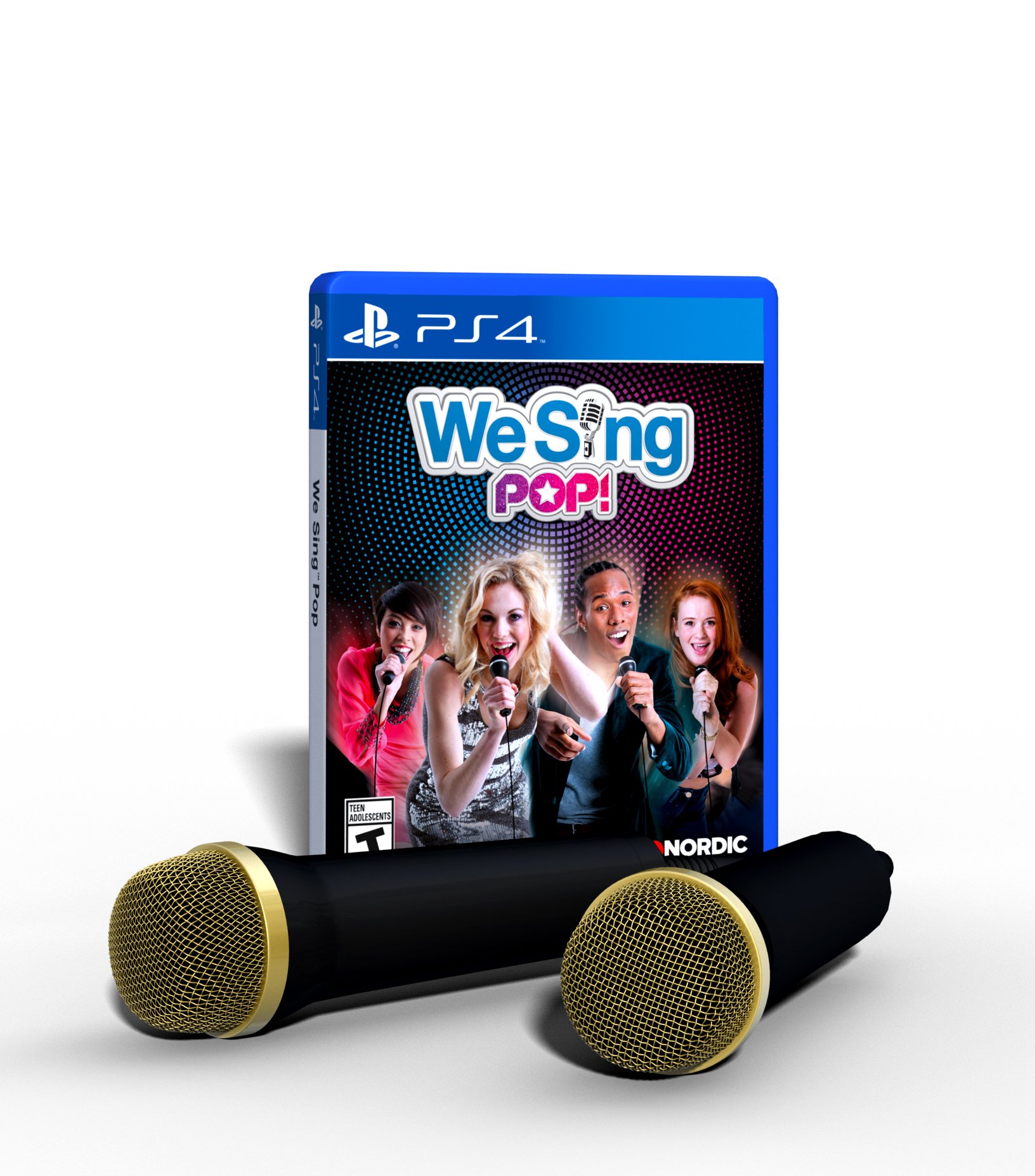 We Sing Pop 2-Mic Bundle (PAL PlayStation 4)