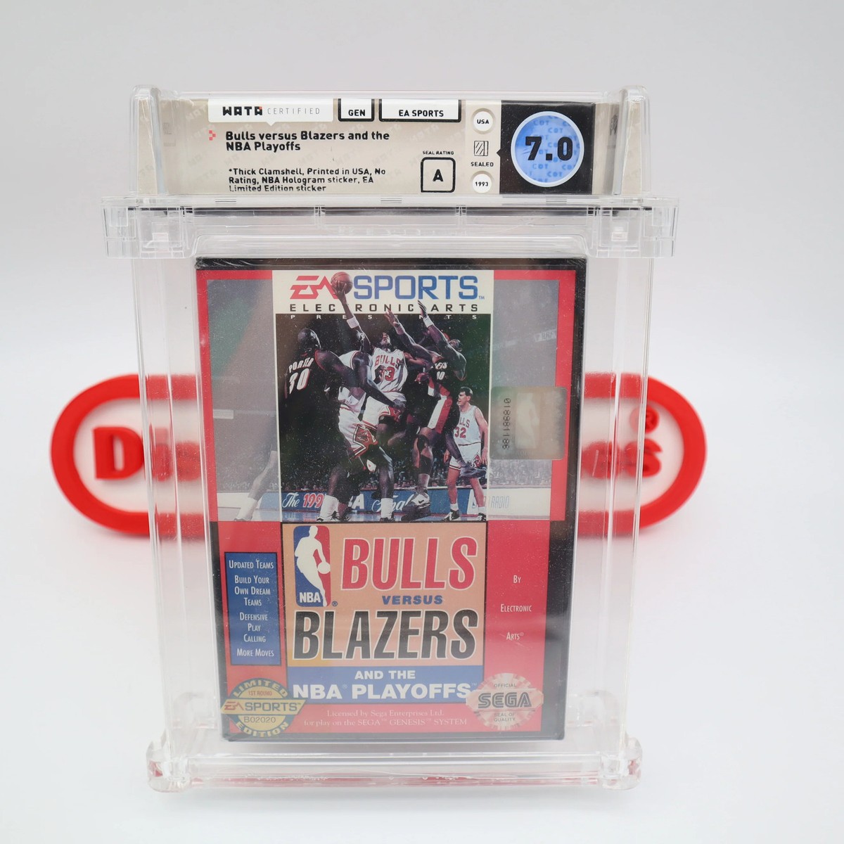 Bulls Vs Blazers And The NBA Playoffs [Limited Edition] (Sega Genesis)