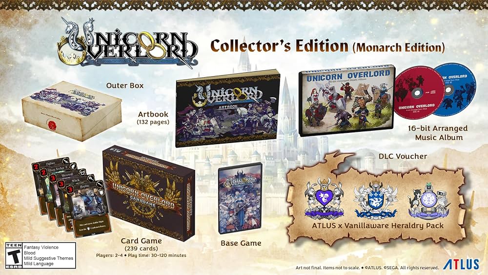 Unicorn Overlord Collector's Edition Monarch Edition (PlayStation 5)