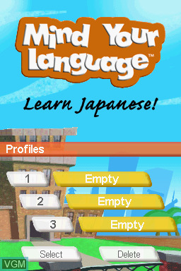 Mind Your Language: Learn Japanese (PAL Nintendo DS)