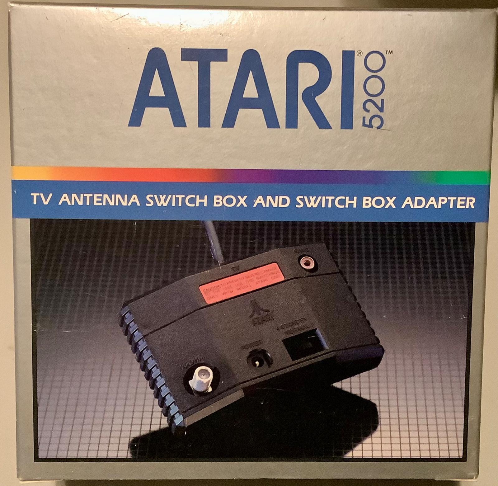 TV Antenna Switch Box & Switch Box Adapter (Atari 5200)