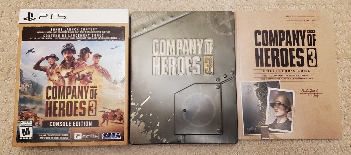 Company of Heroes 3: Console Edition Steelbook (PlayStation 5)