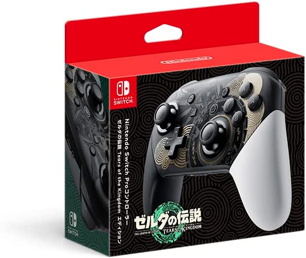 Zelda Tears Of The Kingdom Nintendo Switch Pro Controller (JP Nintendo Switch)