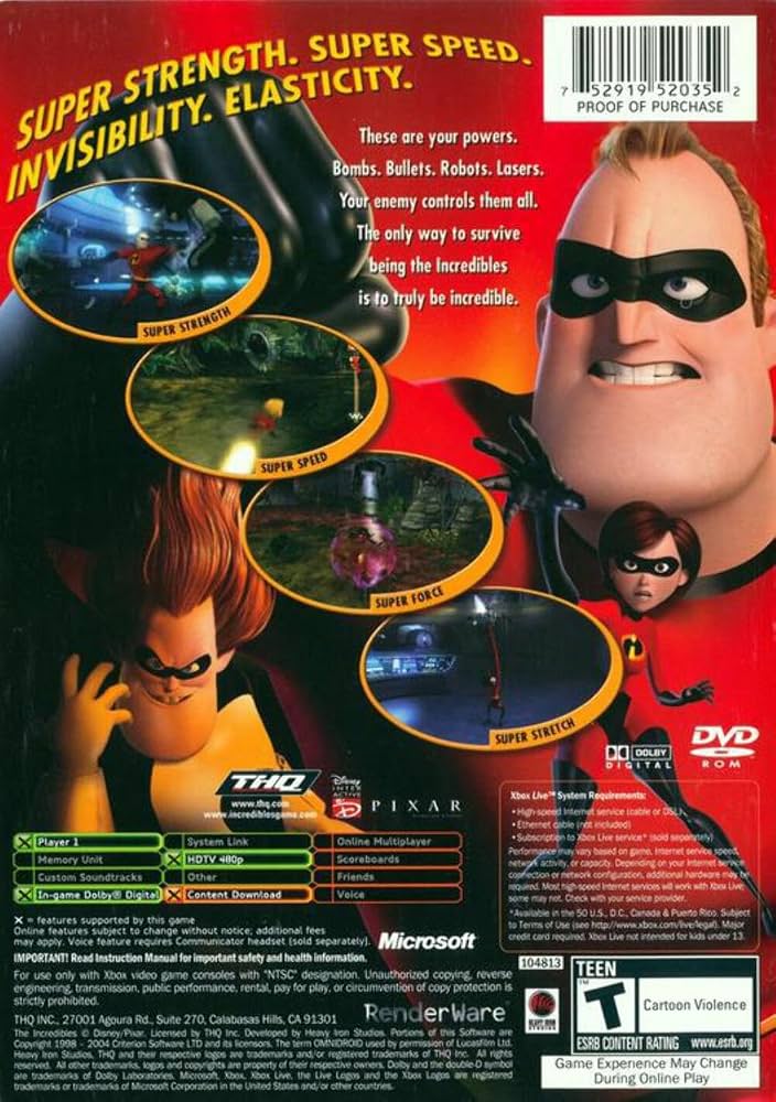 The Incredibles (Xbox)