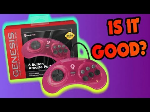 Sega Genesis 6 Button Controller [Limited Run Pink] (Sega Genesis)