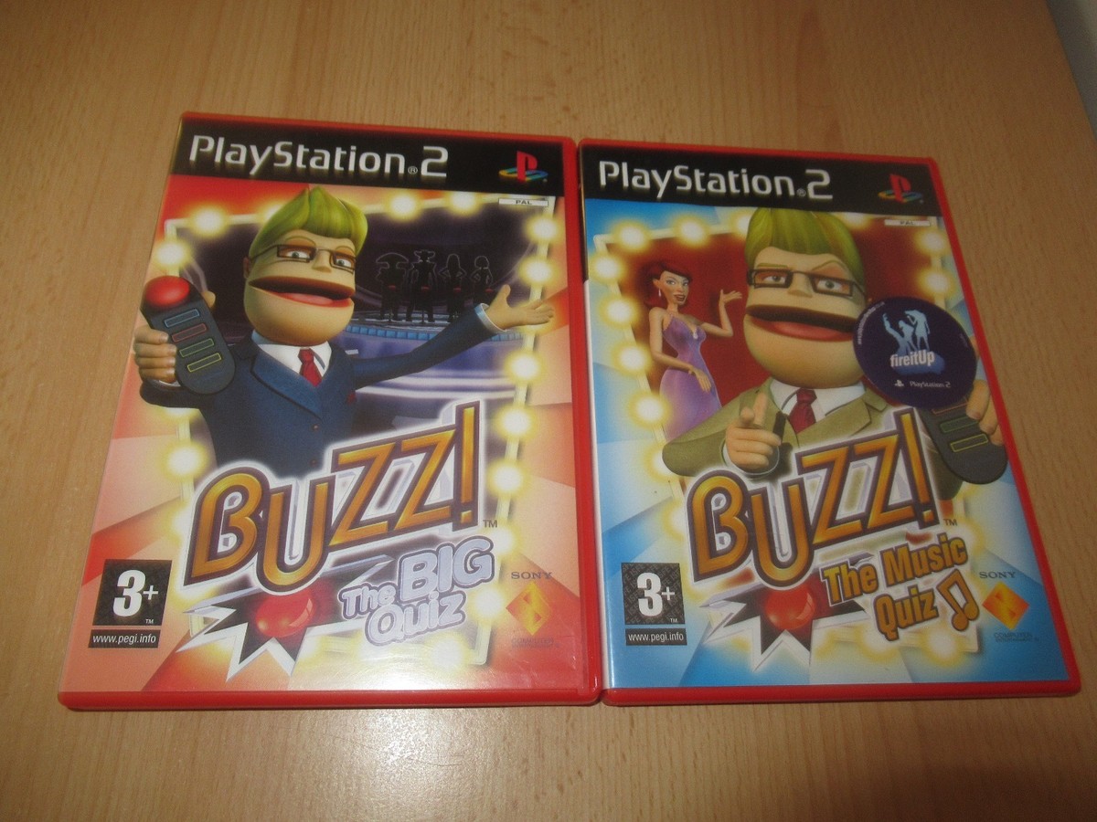 Buzz The Music Quiz Bundle (PAL PlayStation 2)