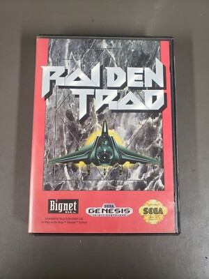Raiden Trad [Red Variant] (Sega Genesis)