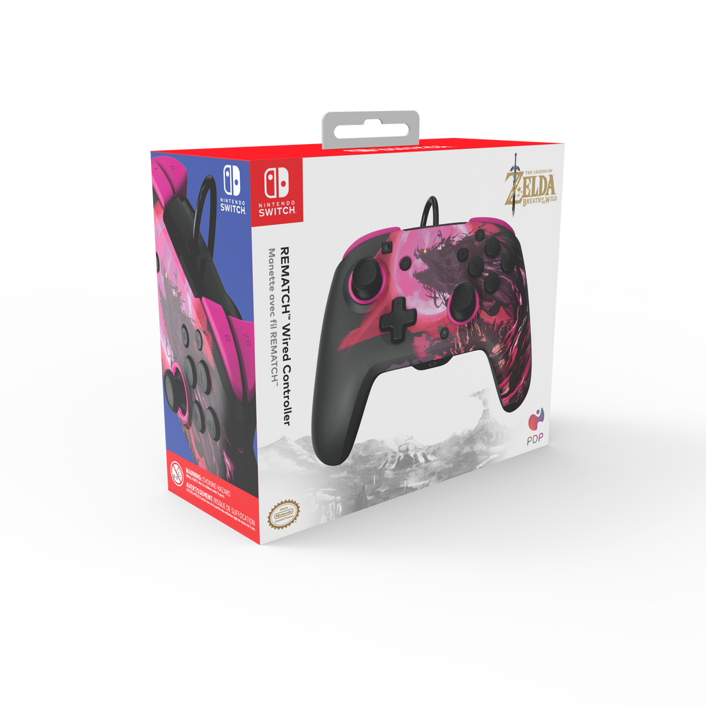 PDP Rematch Wired Controller Calamity Ganon (Nintendo Switch)