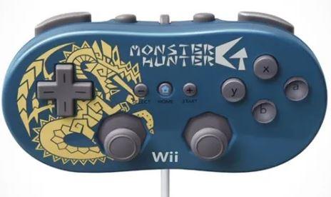 Wii Classic Controller Monster Hunter G (JP Wii)