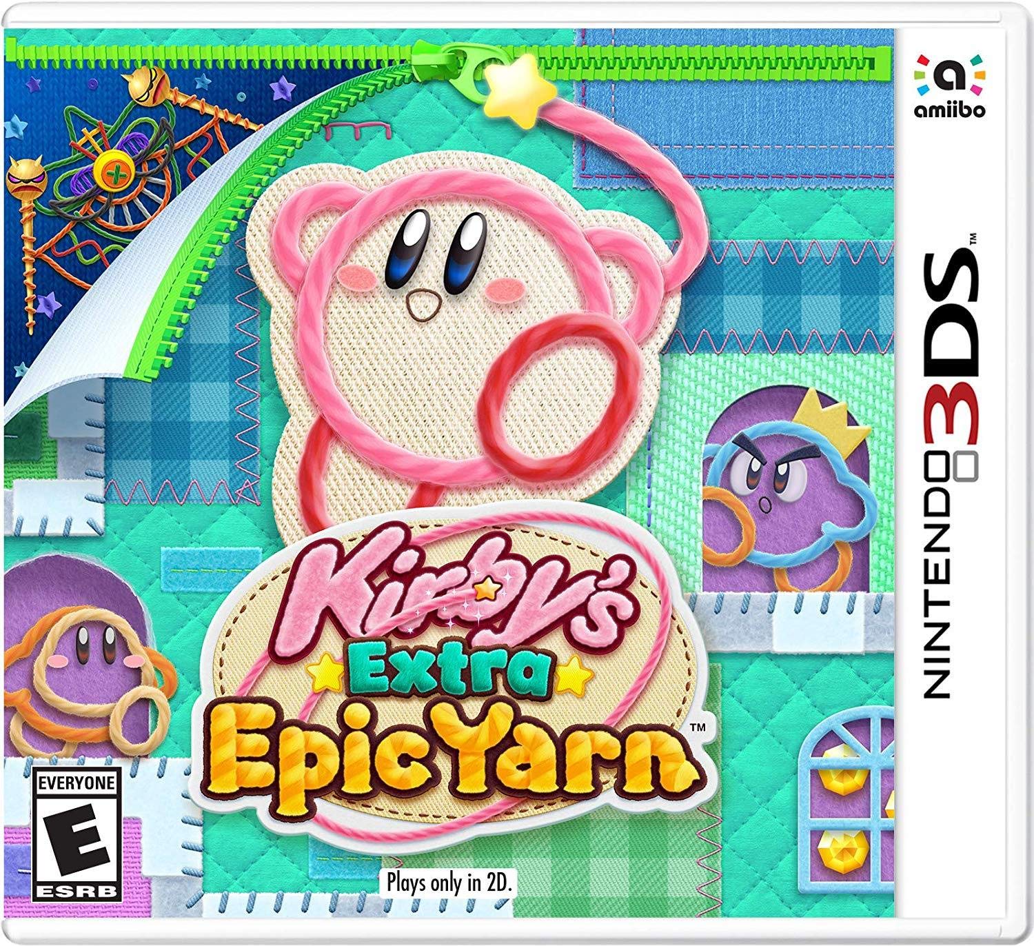 Kirby's Extra Epic Yarn (PAL Nintendo 3DS)