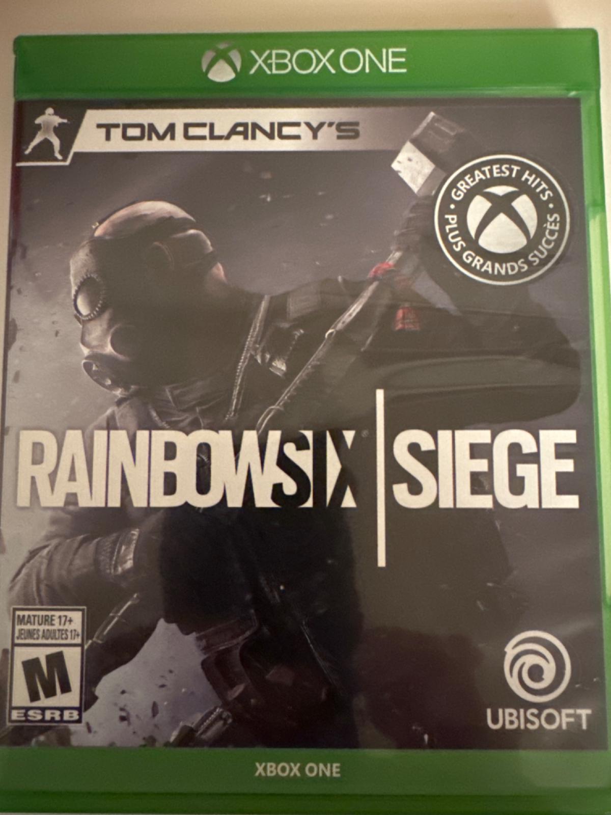 Rainbow Six Siege 4k Ultra HD Greatest Hits (Xbox One)
