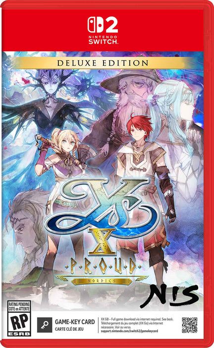 Ys X: Nordics [Deluxe Edition] (PAL Nintendo Switch)