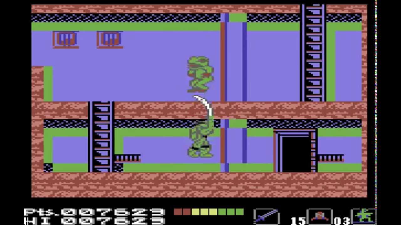 Teenage Mutant Hero Turtles (Commodore 64)
