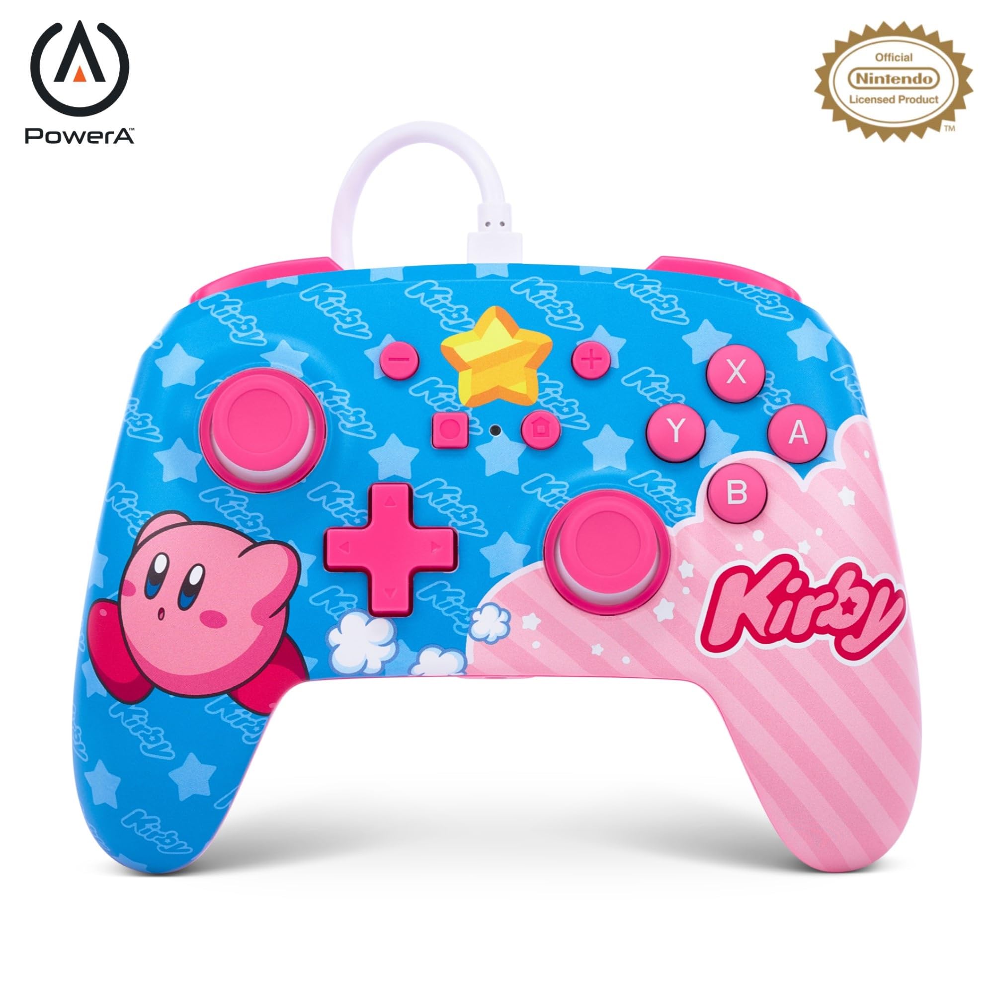 PowerA Kirby Enhanced Wired Controller (Nintendo Switch)