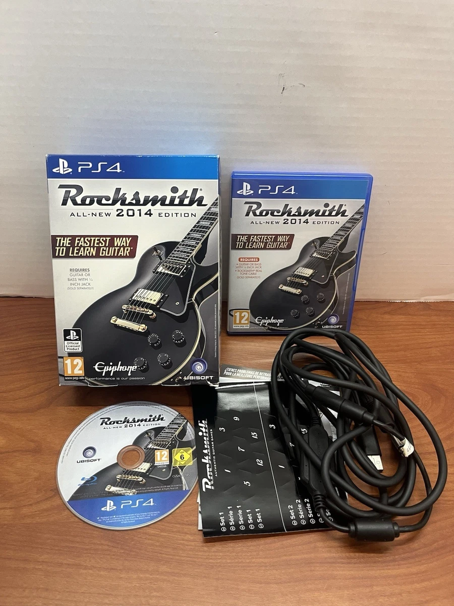 Rocksmith 2014 Edition Remastered With Cable (PlayStation 4)