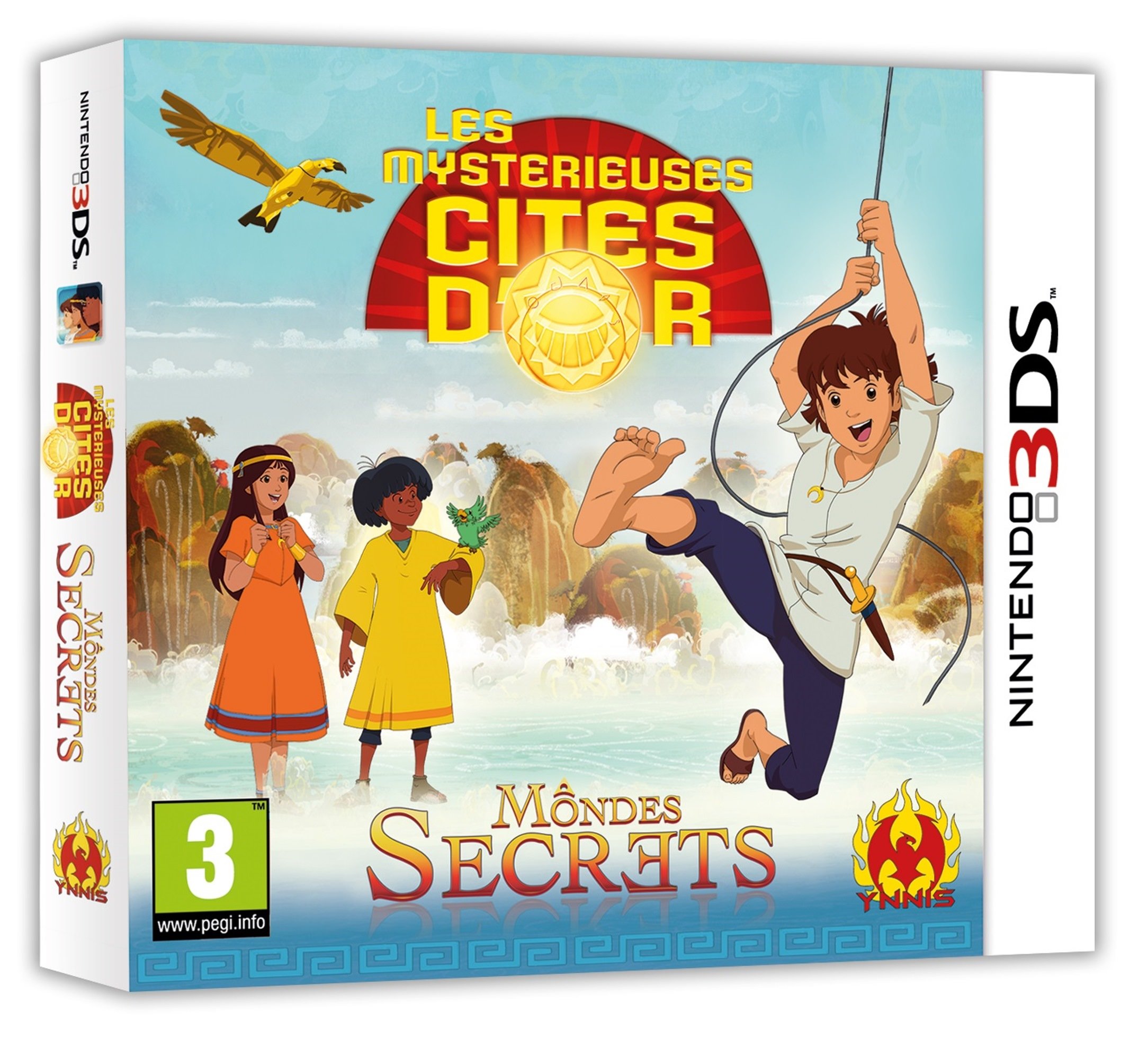 Les Mysterieuses Cites D'Or (PAL Nintendo 3DS)