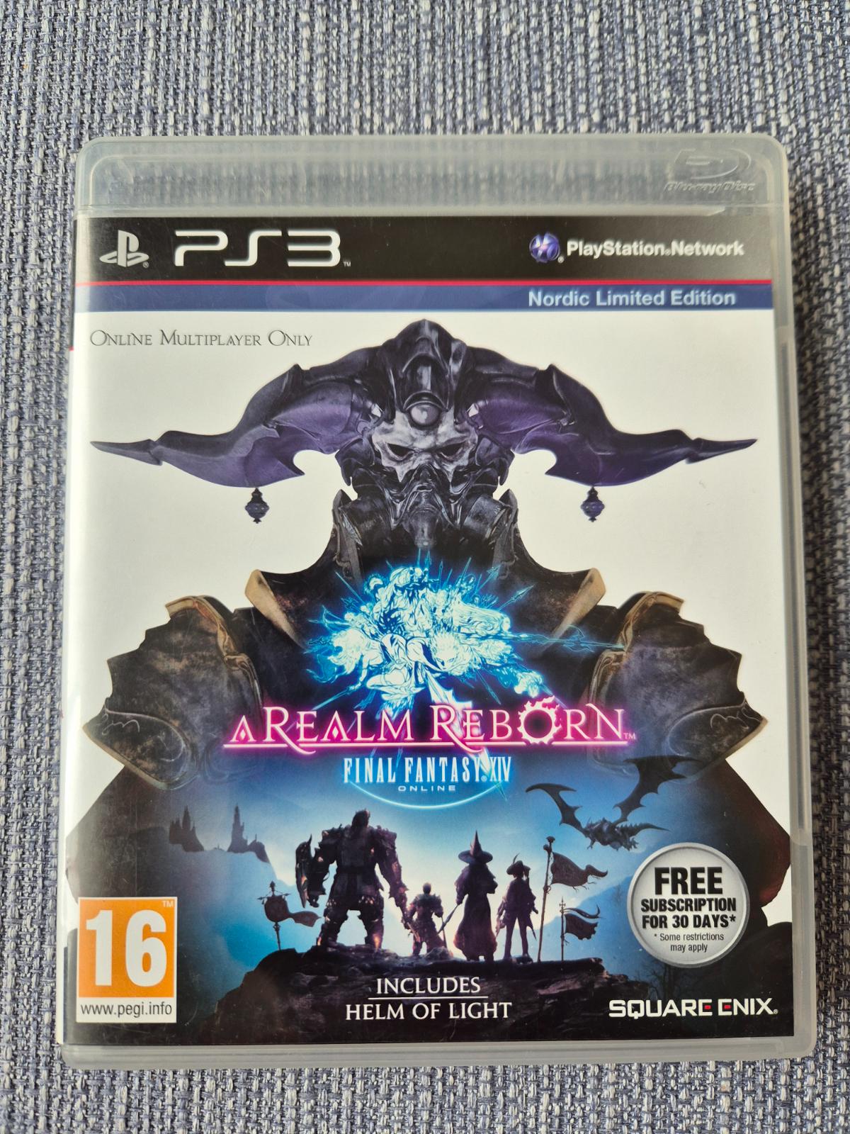 Final Fantasy XIV A Realm Reborn Nordic Limited Edition (PAL PlayStation 3)