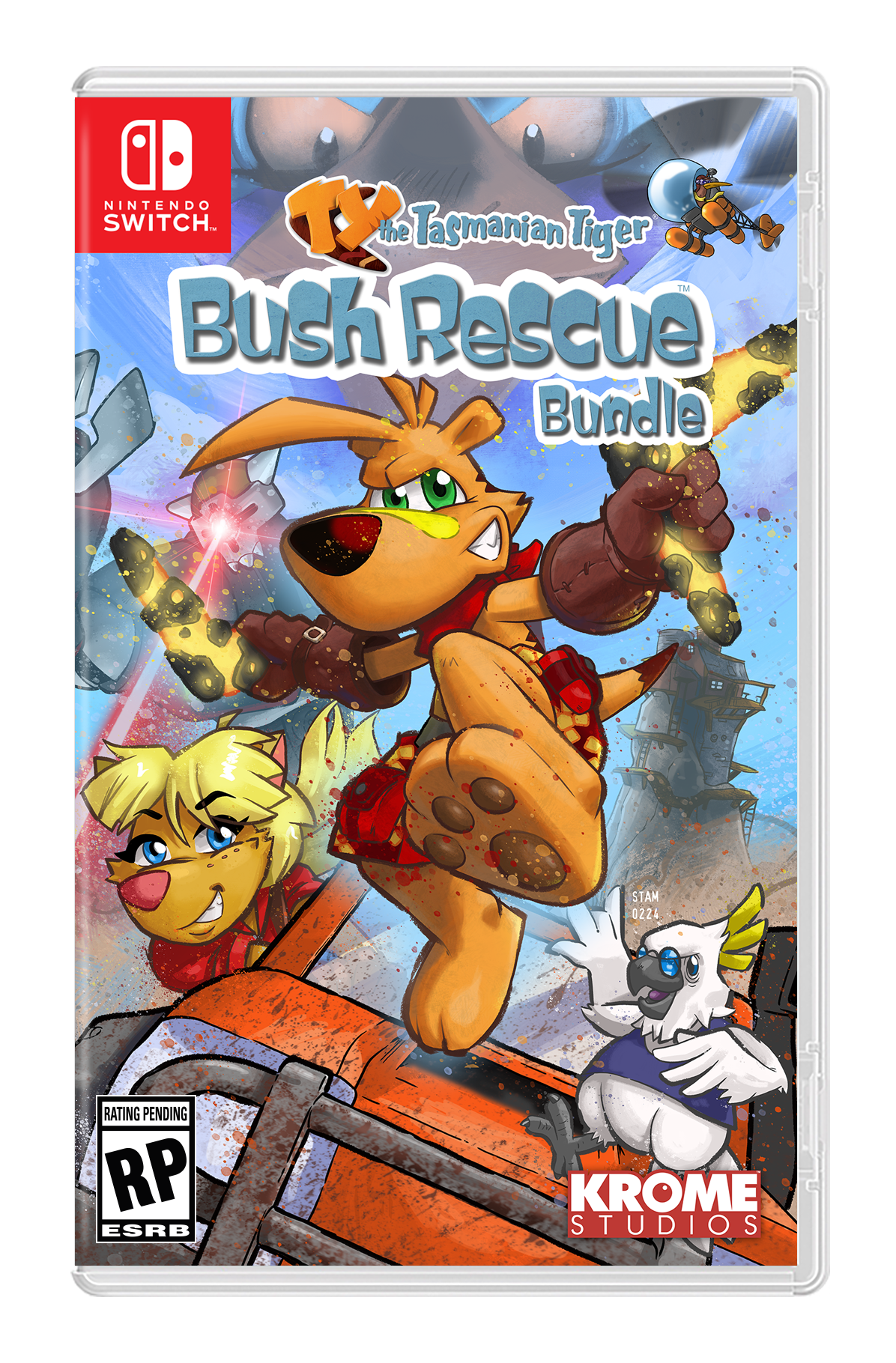 TY The Tasmanian Tiger: Bush Rescue Bundle (PAL Nintendo Switch)