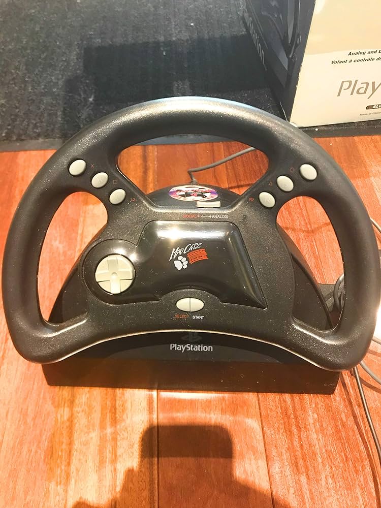 Dual Force Racing Wheel (PlayStation)