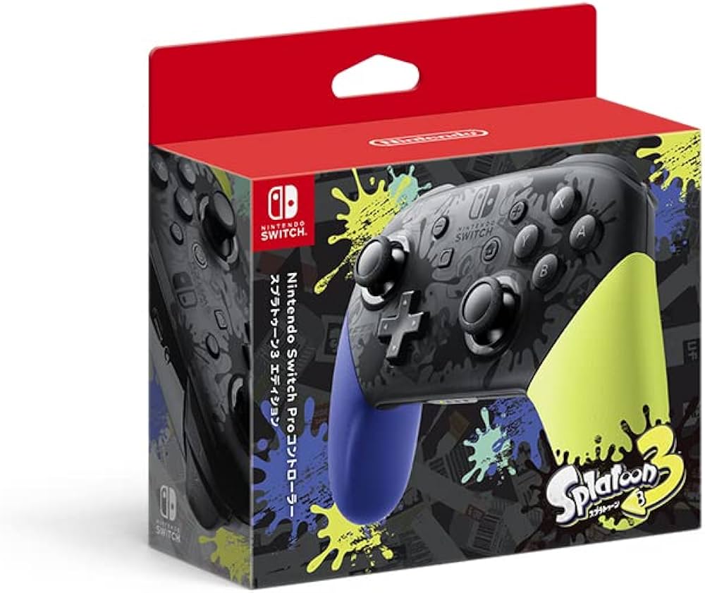 Nintendo Switch Pro Controller Splatoon 3 Edition (JP Nintendo Switch)
