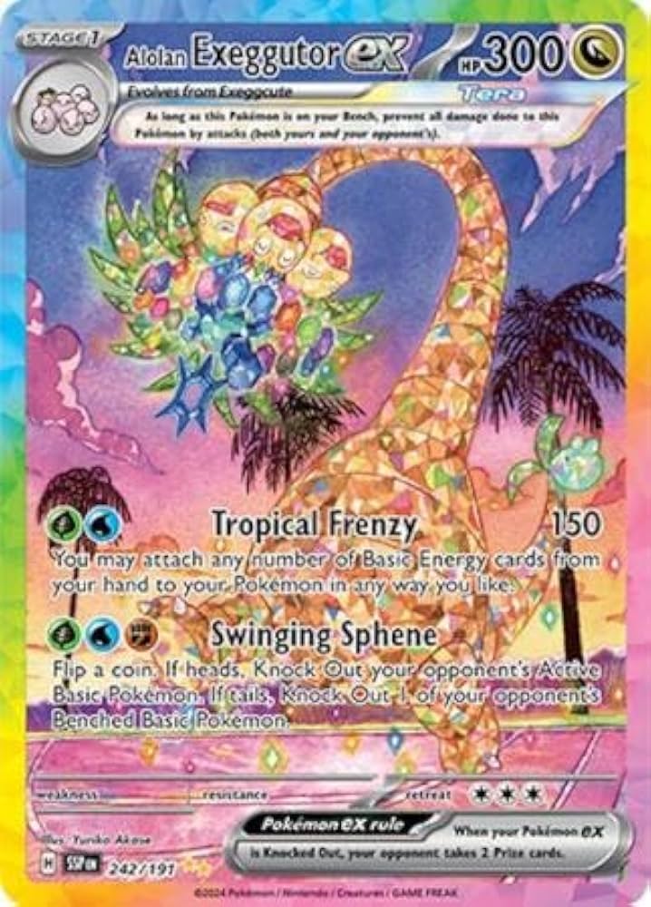 Alolan Exeggutor ex (Surging Sparks) #242