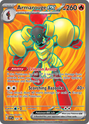 Armarouge ex (Scarlet & Violet Black Star Promos) #125