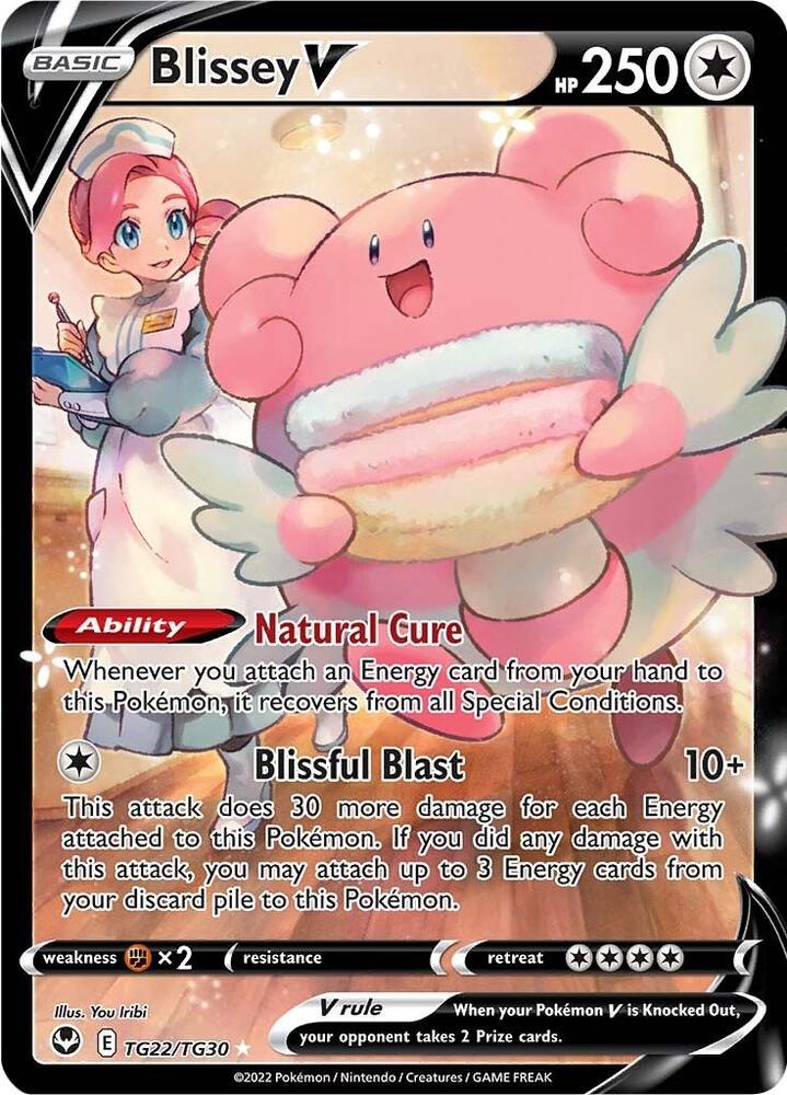 Blissey V (Silver Tempest Trainer Gallery) #TG22
