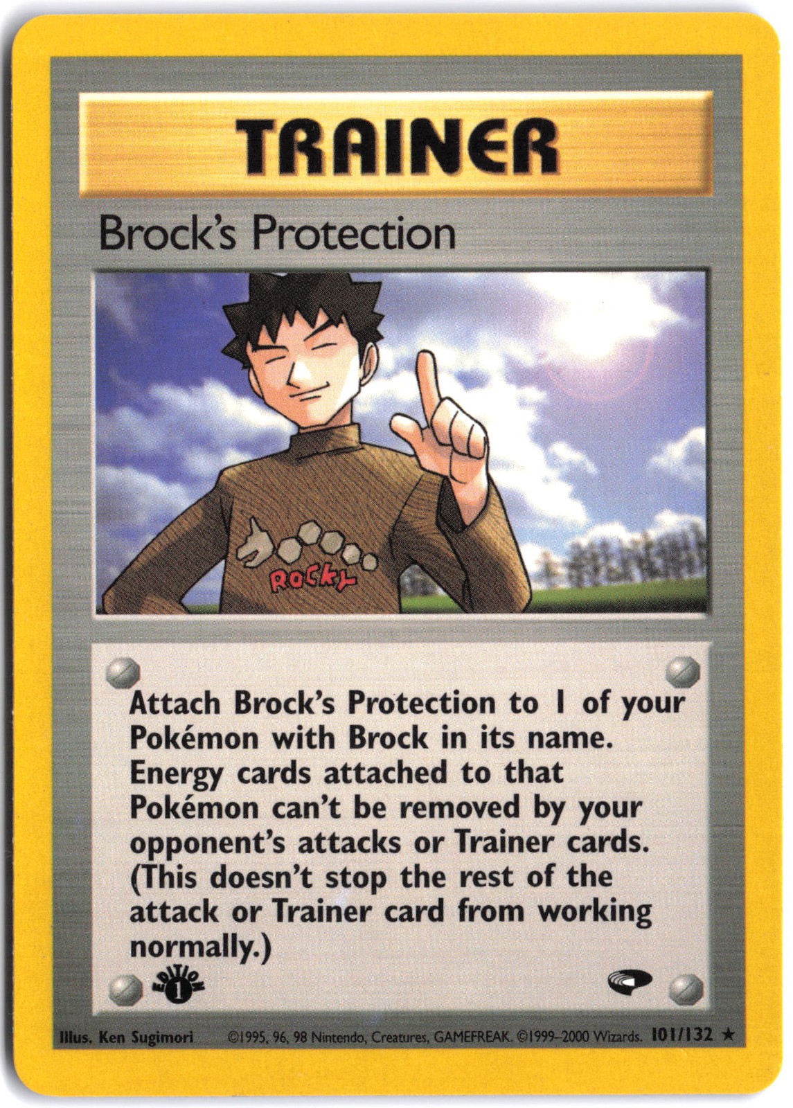 Brock's Protection (Gym Challenge) #101 1st Edition