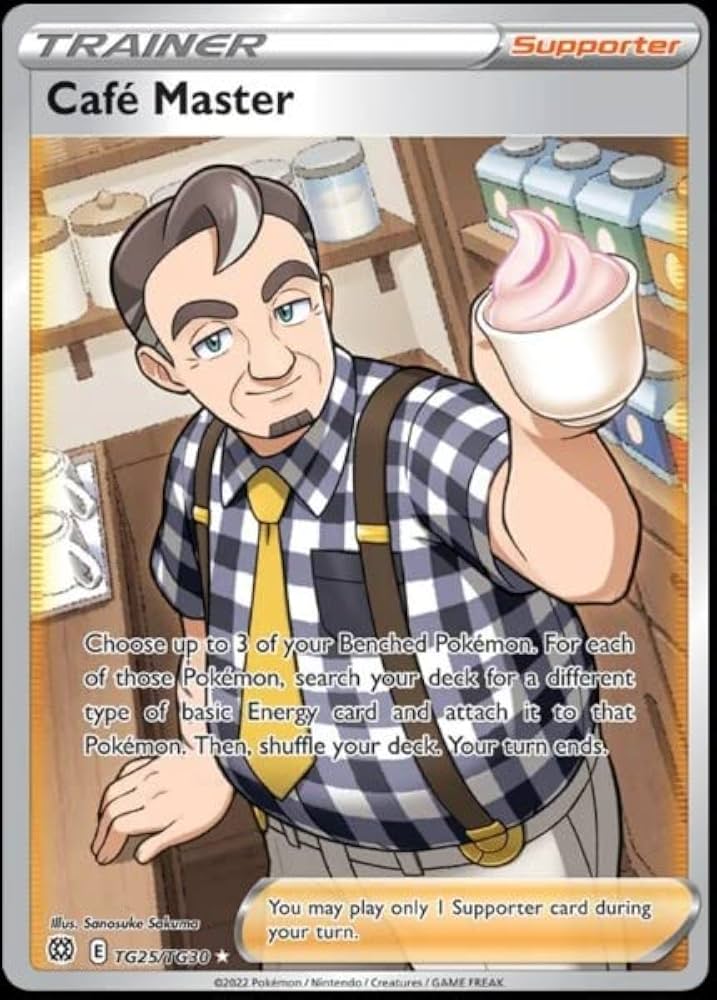Café Master (Brilliant Stars Trainer Gallery) #TG25