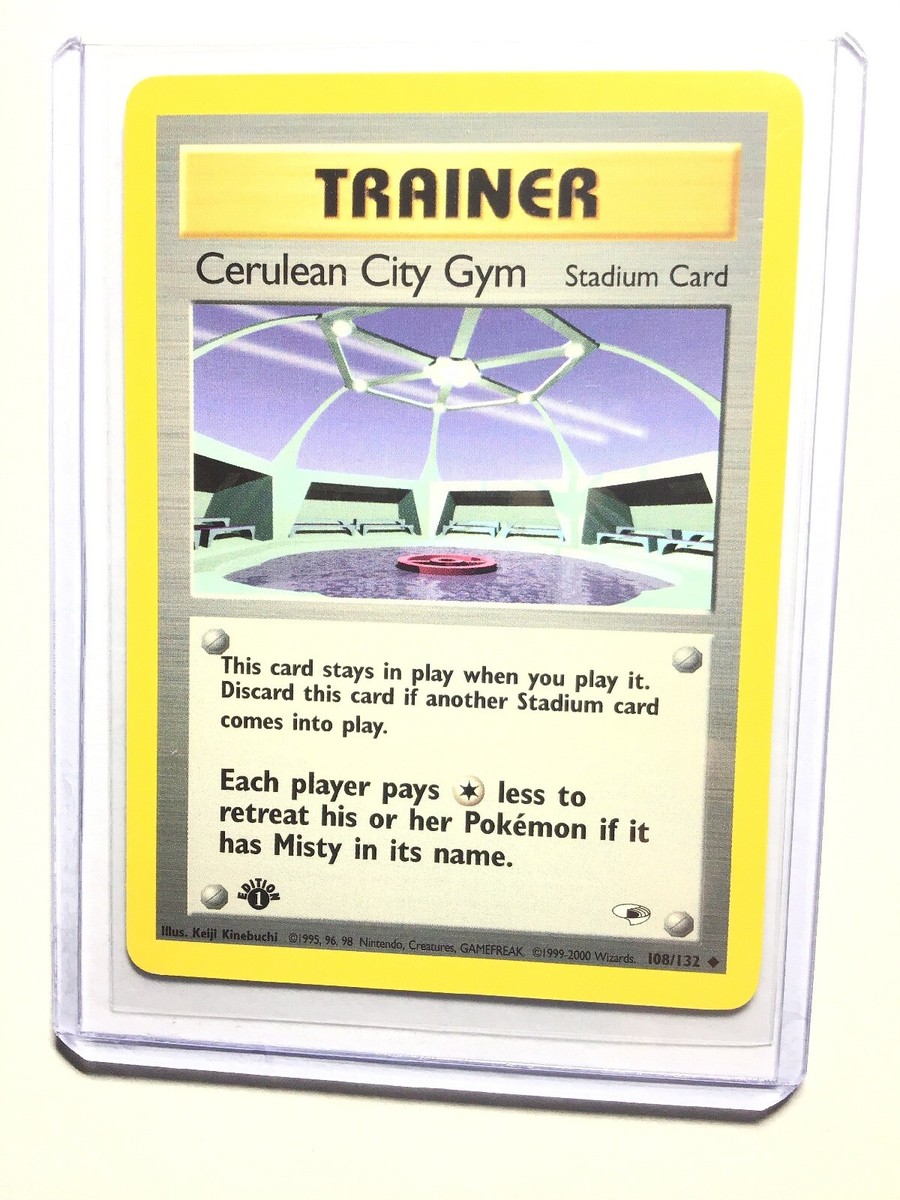 Cerulean City Gym (Gym Heroes) #108 1st Edition