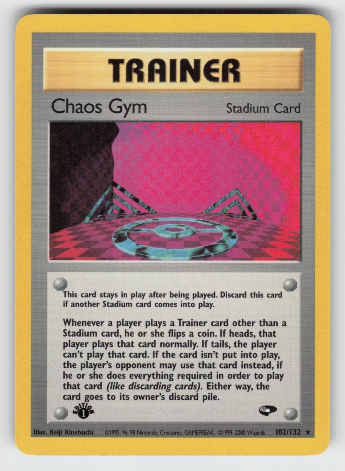 Chaos Gym (Gym Challenge) #102 1st Edition