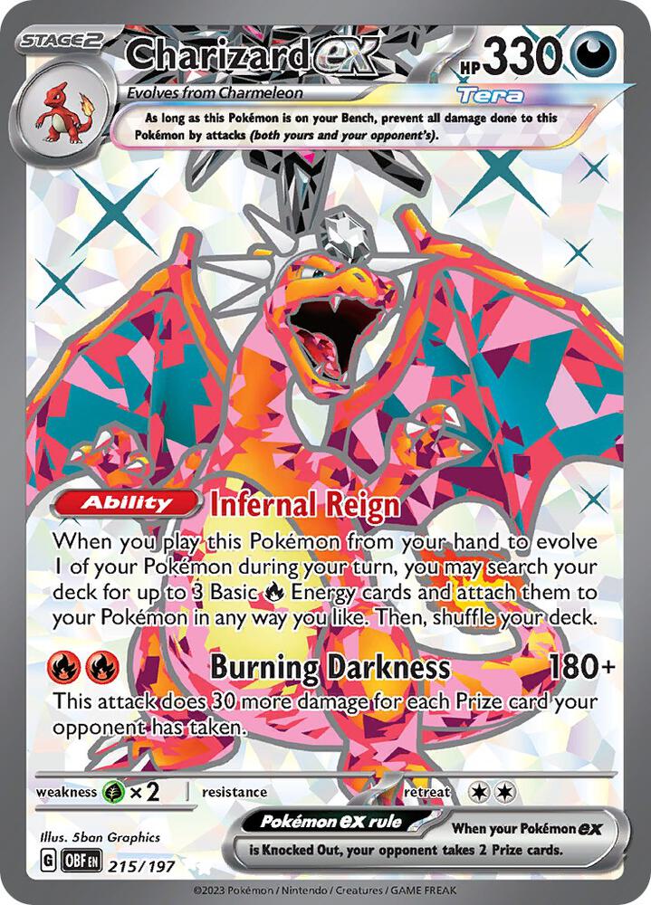 Charizard ex (Obsidian Flames) #215