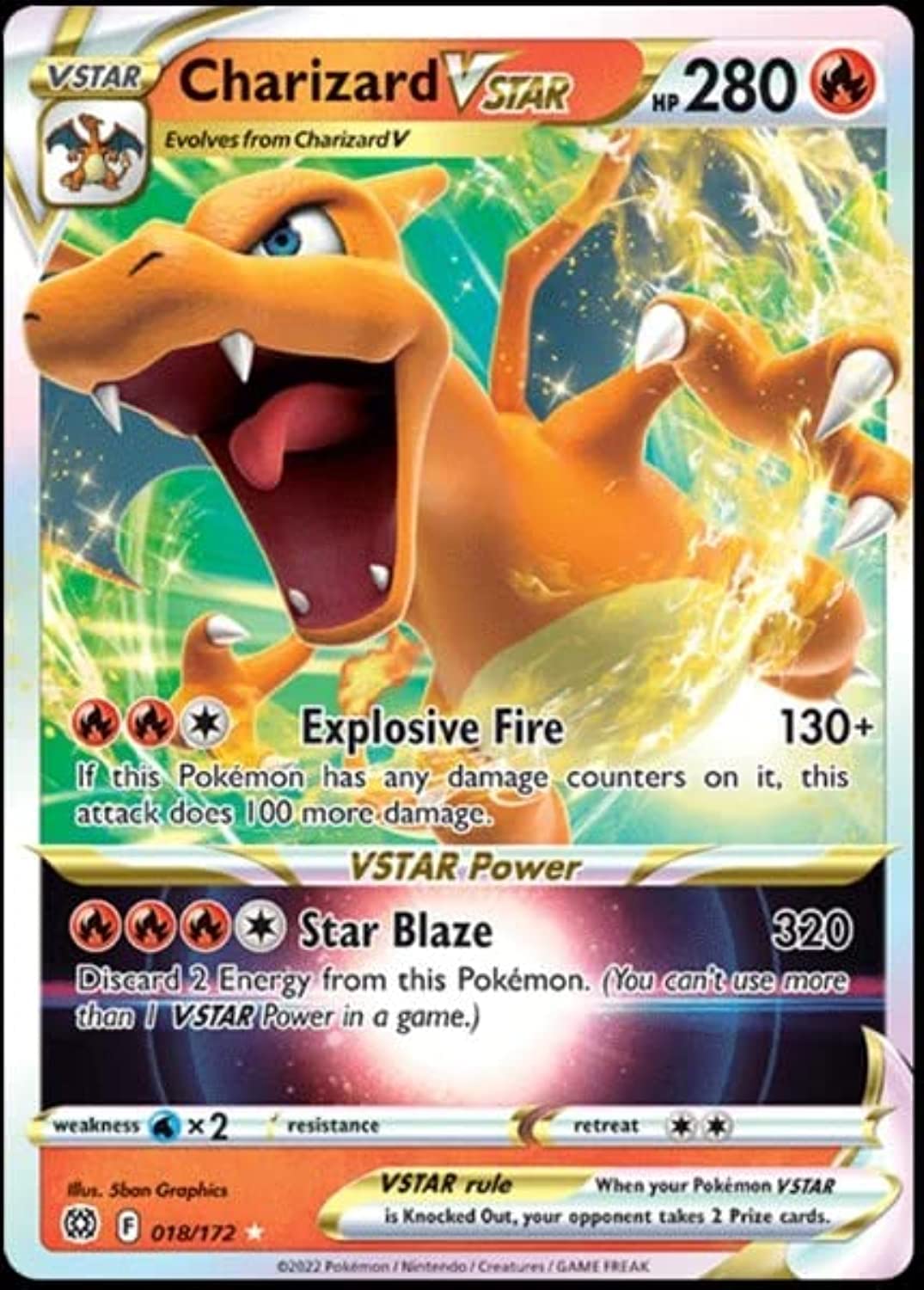 Charizard VSTAR (Brilliant Stars) #18