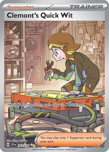 Clemont's Quick Wit (Surging Sparks) #229