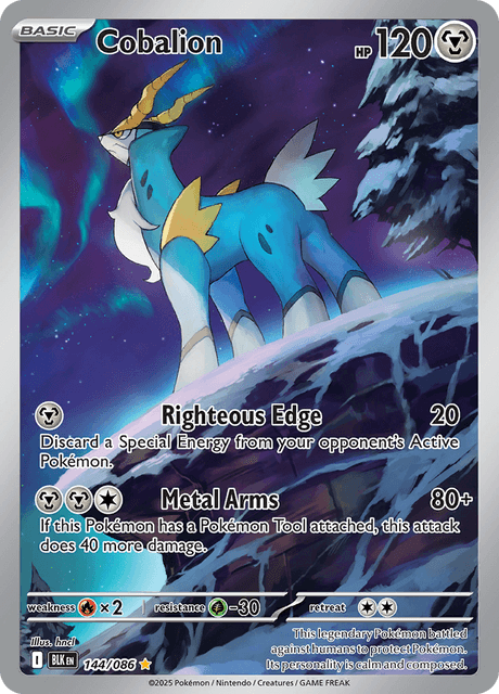 Cobalion (Black Bolt) #144