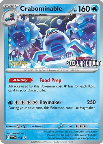 Crabominable (Scarlet & Violet Black Star Promos) #134