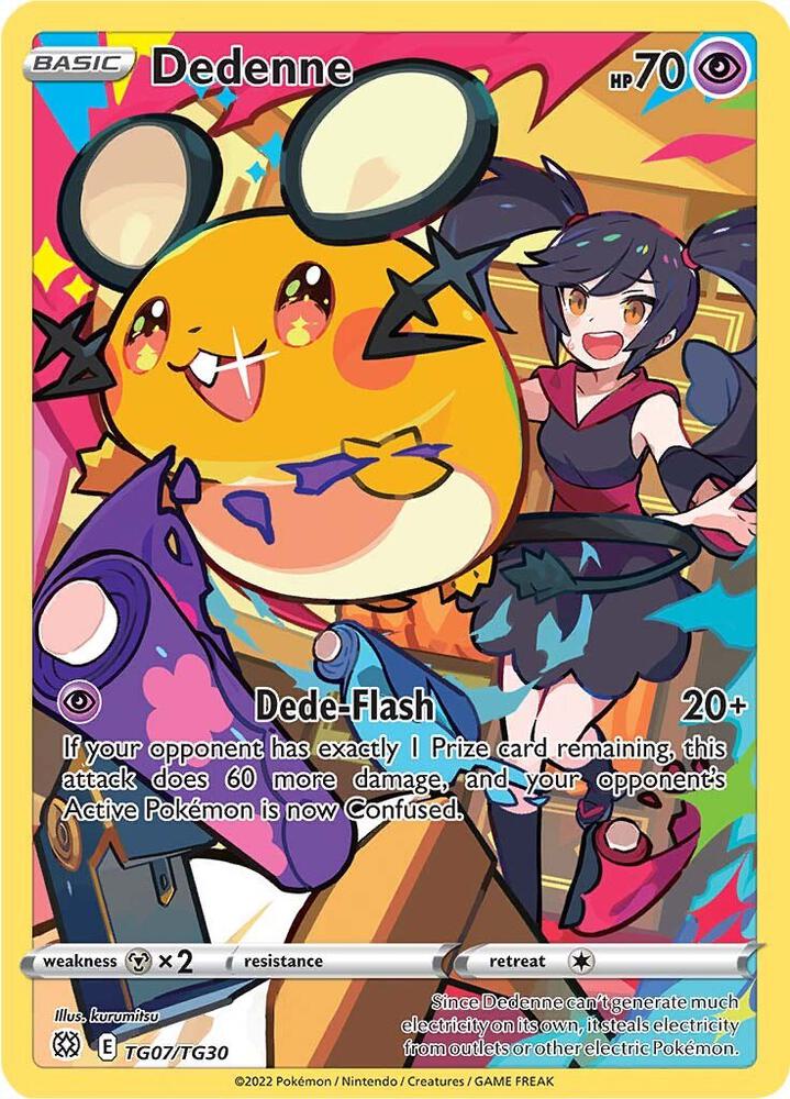 Dedenne (Brilliant Stars Trainer Gallery) #TG07