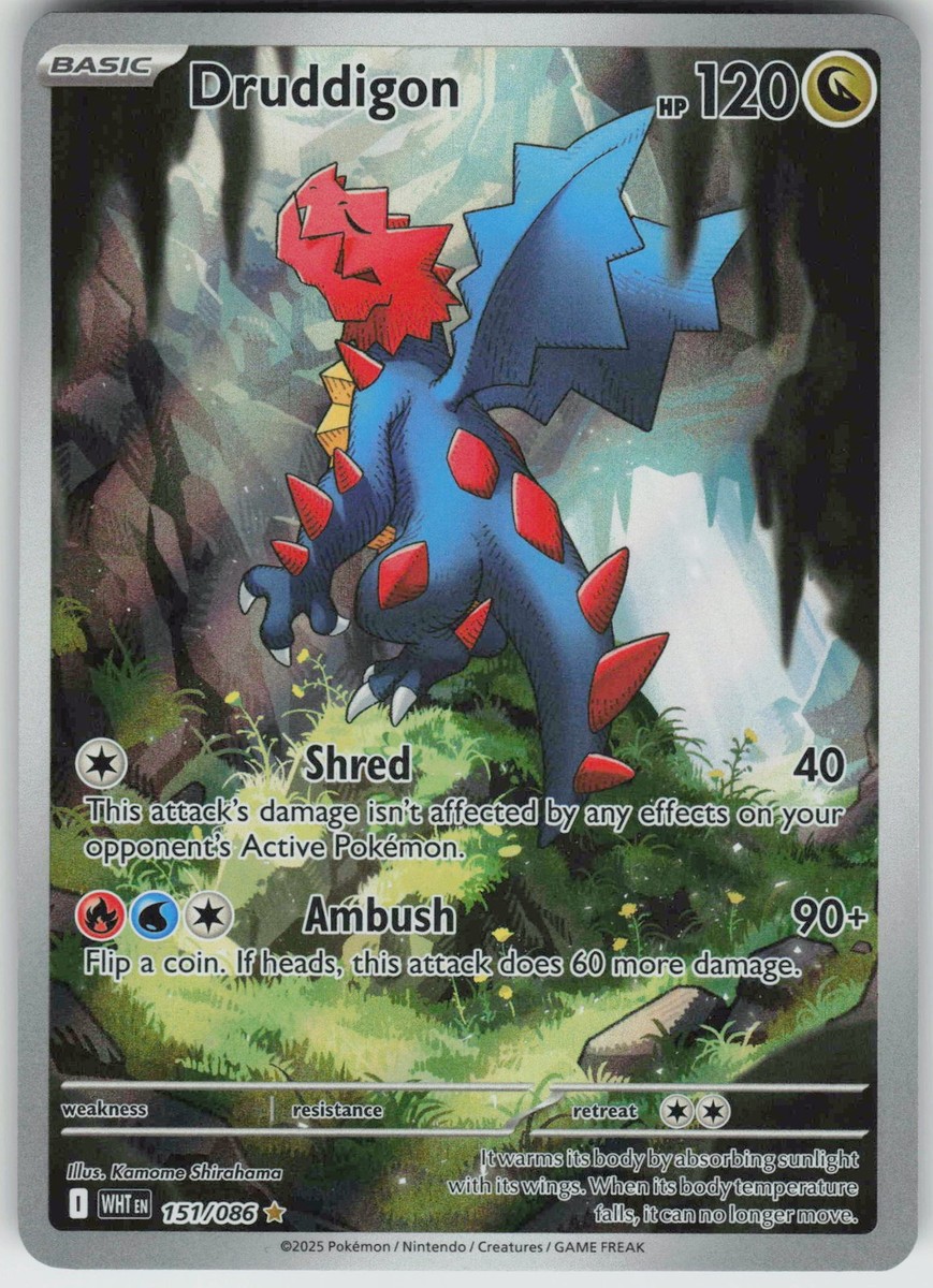 Druddigon (White Flare) #151