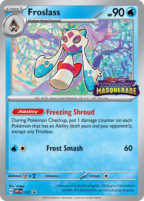 Froslass (Scarlet & Violet Black Star Promos) #117