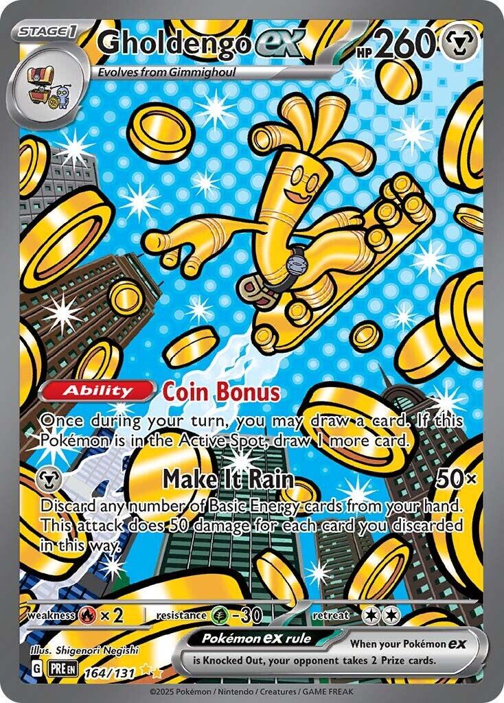 Gholdengo ex (Prismatic Evolutions) #164