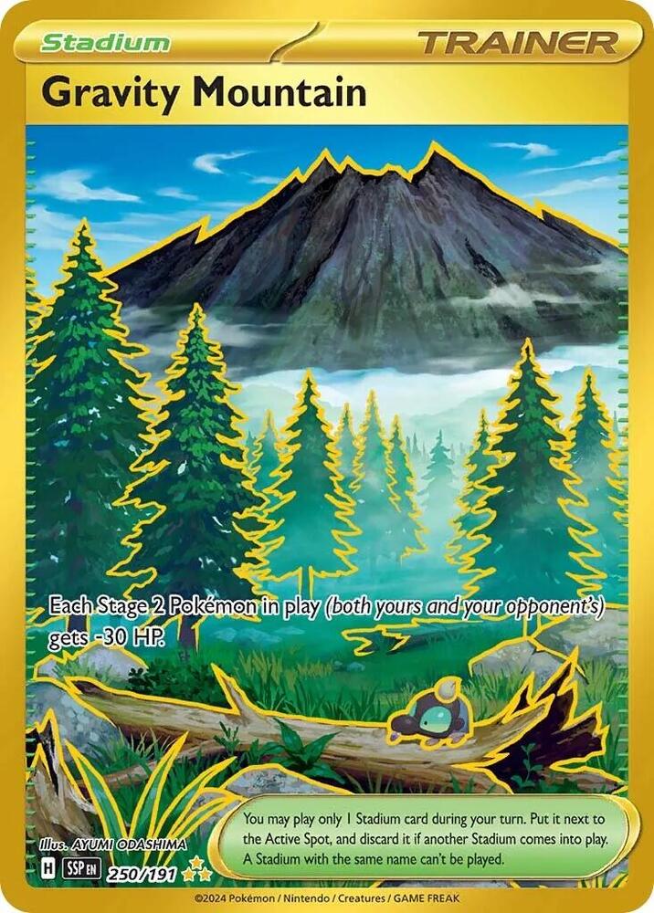 Gravity Mountain (Surging Sparks) #250