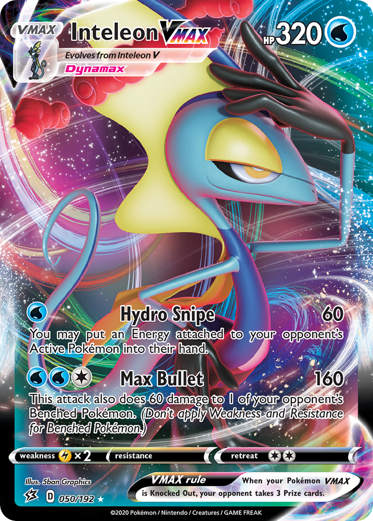 Inteleon VMAX (Rebel Clash) #50
