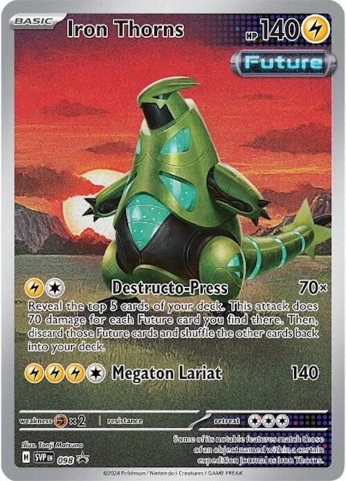 Iron Thorns (Scarlet & Violet Black Star Promos) #98