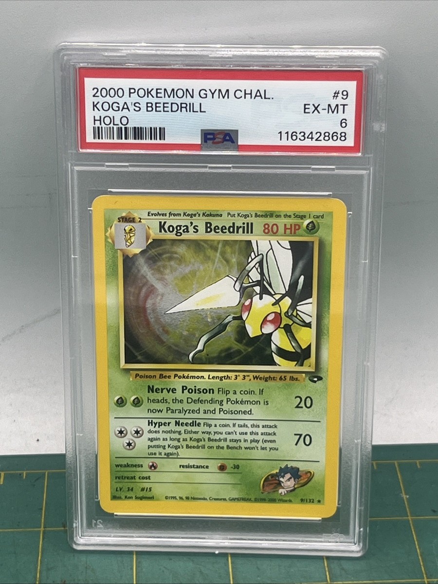 Koga's Beedrill (Gym Challenge) #9 1st Edition