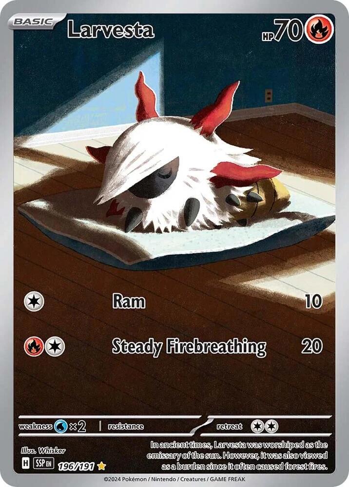 Larvesta (Surging Sparks) #196